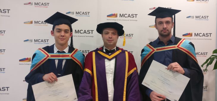 The First Masters by Research (MRes) MCAST Energy post-graduates